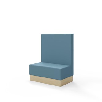 Modulsofa Snake 100 sokkel sh 43 medium rygg