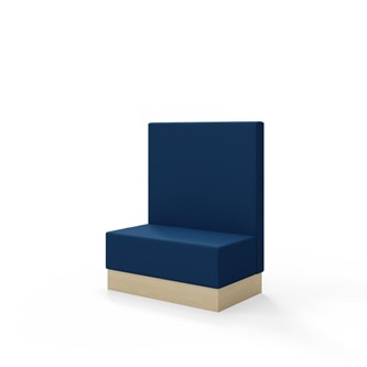 Modulsofa Snake 100 sokkel sh 43 medium rygg
