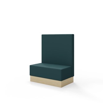 Modulsofa Snake 100 sokkel sh 43 medium rygg
