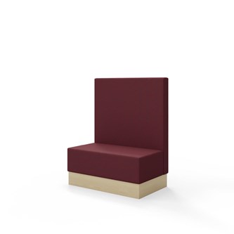 Modulsofa Snake 100 sokkel sh 43 medium rygg