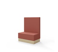Modulsofa Snake 100 sokkel sh 43 medium rygg