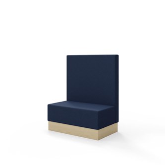 Modulsofa Snake 100 sokkel sh 43 medium rygg