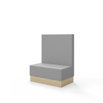 Modulsofa Snake 100 sokkel sh 43 medium rygg