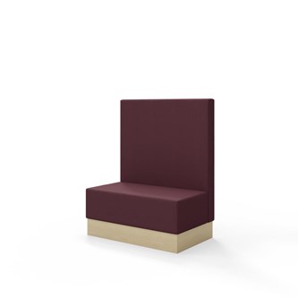 Modulsofa Snake 100 sokkel sh 43 medium rygg