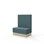 Modulsofa Snake 100 sokkel sh 43 medium rygg