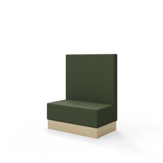 Modulsofa Snake 100 sokkel sh 43 medium rygg