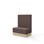 Modulsofa Snake 100 sokkel sh 43 medium rygg