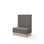 Modulsofa Snake 100 sokkel sh 43 medium rygg