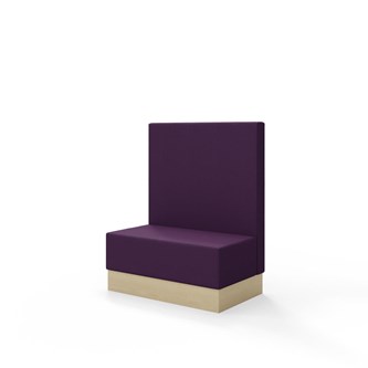 Modulsofa Snake 100 sokkel sh 43 medium rygg