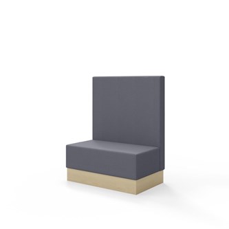 Modulsofa Snake 100 sokkel sh 43 medium rygg
