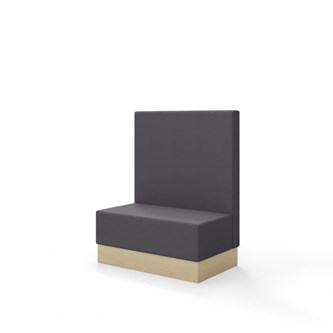 Modulsofa Snake 100 sokkel sh 43 medium rygg