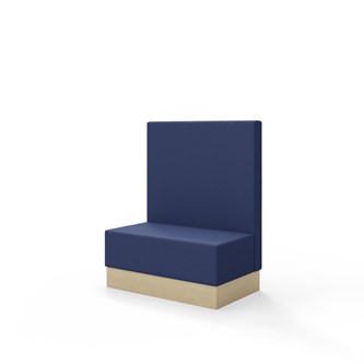 Modulsofa Snake 100 sokkel sh 43 medium rygg