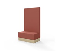 Modulsofa Snake 100 sokkel sh 43 høy rygg