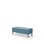 Modulsofa Snake 120 metallben sh 43