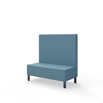 Modulsofa Snake 120 metallben sh 43 medium rygg