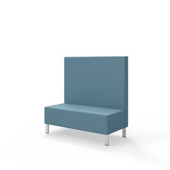 Modulsofa Snake 120 metallben sh 43 medium rygg