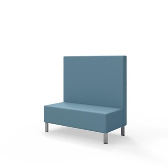 Modulsofa Snake 120 metallben sh 43 medium rygg