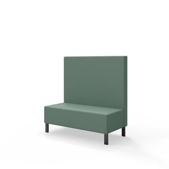 Modulsofa Snake 120 metallben sh 43 medium rygg