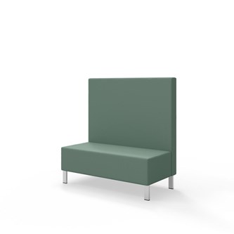 Modulsofa Snake 120 metallben sh 43 medium rygg