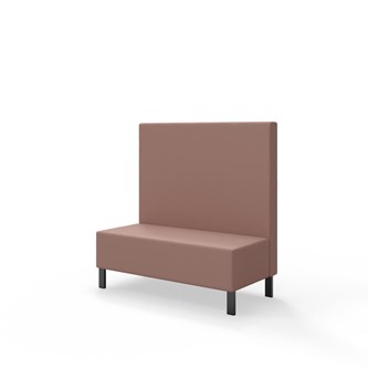 Modulsofa Snake 120 metallben sh 43 medium rygg