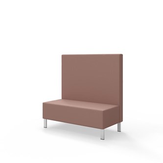 Modulsofa Snake 120 metallben sh 43 medium rygg