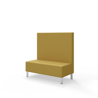 Modulsofa Snake 120 metallben sh 43 medium rygg