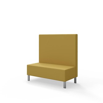 Modulsofa Snake 120 metallben sh 43 medium rygg