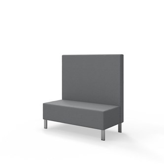 Modulsofa Snake 120 metallben sh 43 medium rygg