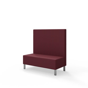 Modulsofa Snake 120 metallben sh 43 medium rygg