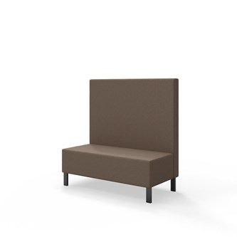 Modulsofa Snake 120 metallben sh 43 medium rygg