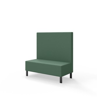 Modulsofa Snake 120 metallben sh 43 medium rygg