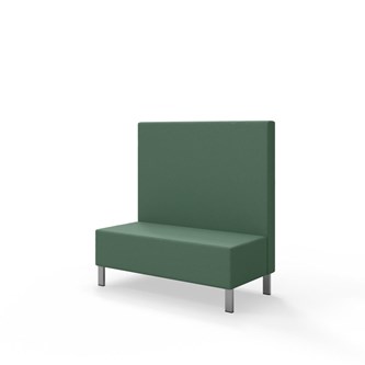 Modulsofa Snake 120 metallben sh 43 medium rygg