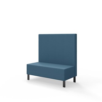 Modulsofa Snake 120 metallben sh 43 medium rygg