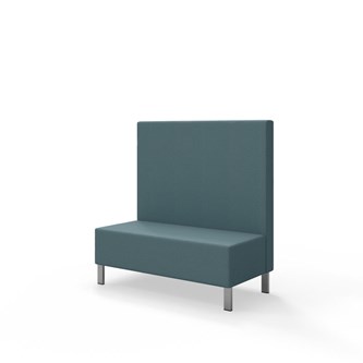 Modulsofa Snake 120 metallben sh 43 medium rygg