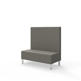 Modulsofa Snake 120 metallben sh 43 medium rygg