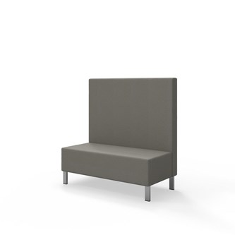 Modulsofa Snake 120 metallben sh 43 medium rygg