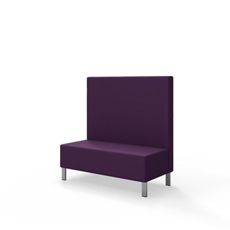 Modulsofa Snake 120 metallben sh 43 medium rygg