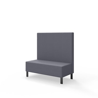 Modulsofa Snake 120 metallben sh 43 medium rygg