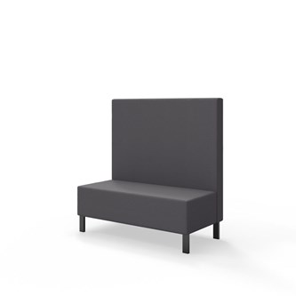 Modulsofa Snake 120 metallben sh 43 medium rygg