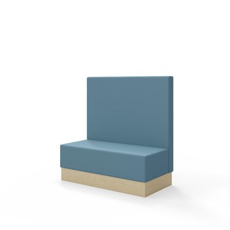 Modulsofa Snake 120 sokkel sh 43 medium rygg