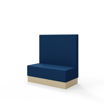 Modulsofa Snake 120 sokkel sh 43 medium rygg