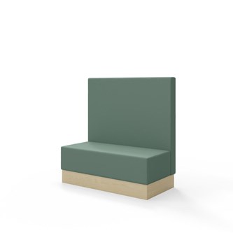 Modulsofa Snake 120 sokkel sh 43 medium rygg