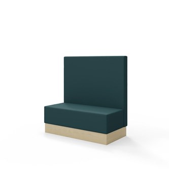 Modulsofa Snake 120 sokkel sh 43 medium rygg
