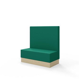 Modulsofa Snake 120 sokkel sh 43 medium rygg