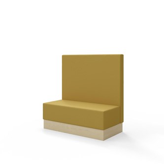 Modulsofa Snake 120 sokkel sh 43 medium rygg
