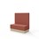 Modulsofa Snake 120 sokkel sh 43 medium rygg