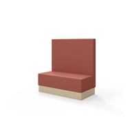 Modulsofa Snake 120 sokkel sh 43 medium rygg