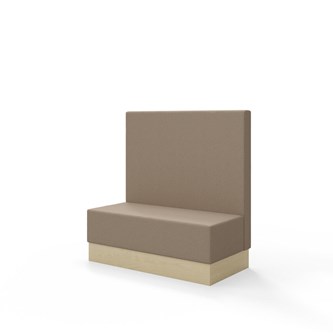 Modulsofa Snake 120 sokkel sh 43 medium rygg