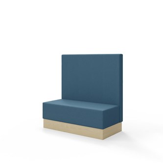 Modulsofa Snake 120 sokkel sh 43 medium rygg