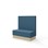 Modulsofa Snake 120 sokkel sh 43 medium rygg
